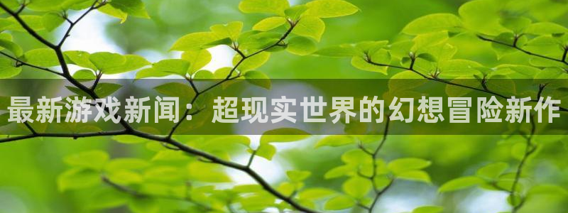 长征娱乐在线登录：最新游戏新闻：超现实世界的幻想冒险新作