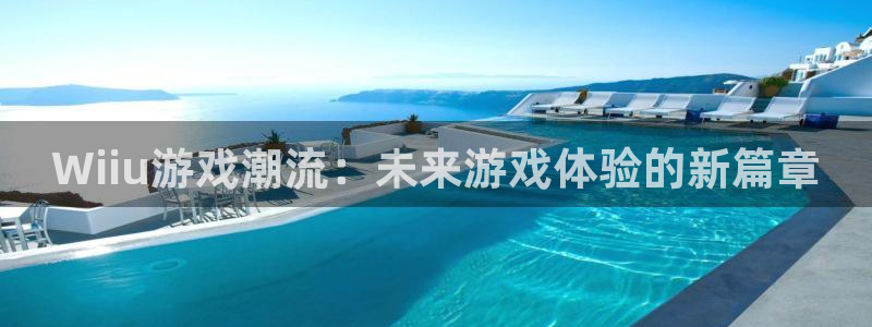 长征娱乐app：Wiiu游戏潮流：未来游戏体验的新篇章